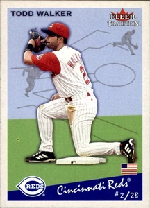 2002 Fleer Tradition #407 Todd Walker Cincinnati Reds - Picture 1 of 2