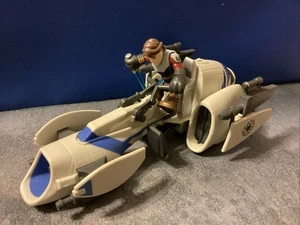 Playskool Star Wars Speeder Bike & Anakin Skywalker Action Figure 2011 - L# Q108 - Picture 1 of 3