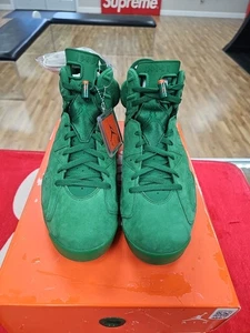 AIR JORDAN 6 RETRO NRG X GATORADE " GREEN SUEDE" SZ 14 NEW IN HAND - Bild 1 von 6