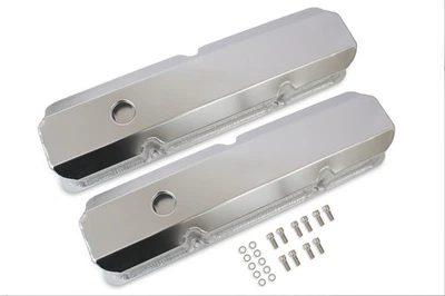 Mr. Gasket 6872G Fabricated Aluminum Valve Covers 1958-1976 Ford FE 332-428 Shor - Image 1 of 4