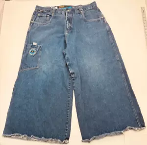 Jeans uomo vintage serie Greed Invaison taglia 40 gamba larga tasche grandi 2997 - Foto 1 di 16