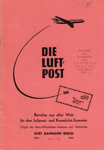 23146/ Aero Philatelisten Club - Die Luftpost – April 1962 - Bild 1 von 1