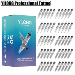 20-50Pcs Mixed Professional Sterile Tattoo Needle Cartridges Size RL RS RM M1 - Picture 1 of 9