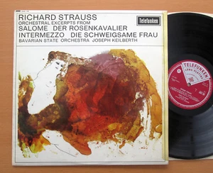 GMA 106 Strauss Orchestral Excerpts Joseph Keilberth Telefunken Mono NM/EX - Imagen 1 de 4