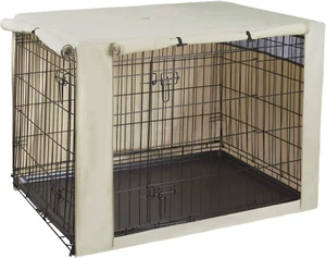 Cubierta única de poliéster HiCaptain para perro 36 pulgadas (paquete de 1), bronceada() - Imagen 1 de 6