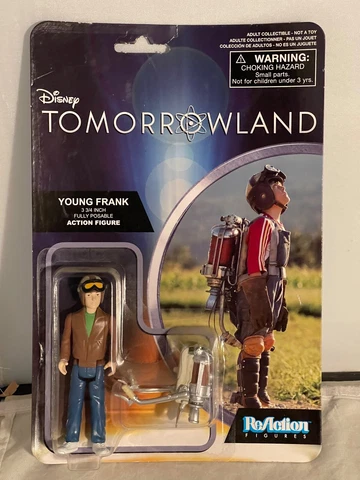 Funko Super7 ReAction Disney TomorrowlandYoung Frank 3.75" Action Figure-New Cover