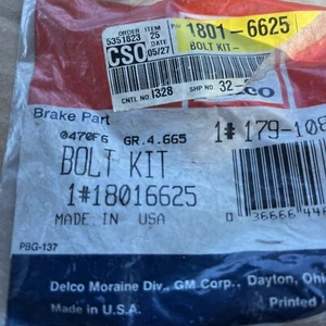 Delco GM OEM 179-1087 / 18016625 Disc Brake Caliper Guide Pin NOS - Picture 1 of 2
