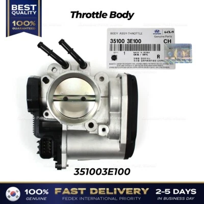 ⭐Genuino⭐ Cuerpo del acelerador 351003E100 para Hyundai Santa Fe Kia Optima Rondo Foto 1 de 4