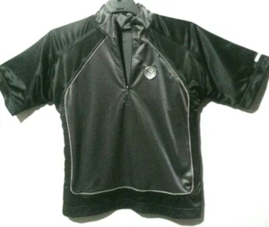 NIKE BASKETBALL SILVER GREY GRIDIRON USA STYLE JERSEY SIZE 8 YOUTH DOUBLE THICK - Picture 1 of 7