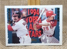 1995 Topps 1994 All Stars Baerga Boone Baseball Card #385 Indians Reds FREE S&H