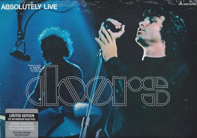 FREE ARTPRINT 1 FROM 5 w/SEALED RSD DOORS ABSOLUTELY LIVE NUMBERED BLUE VINYL LP - Image 1 of 4