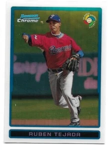 Ruben Tejada 2009 Bowman Chrome WBC Prospects Refractor #BCW40  /500 - Picture 1 of 2
