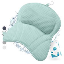 Vesta + Cuscino vasca da bagno L con ventose, Cuscino da Bagno test vincitore come cuscino cervicale
