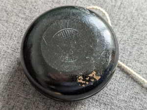 VINTAGE ORIGINAL - Duncan Super YO-YO USA Tournament Tops 1960s All Black - Picture 1 of 4