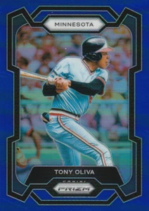 2024 Tony Oliva Panini Prizm #27 Blue Prizm /199 - Minnesota Twins - Picture 1 of 2