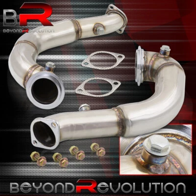 For 2006-2013 BMW 135i 335i N54 Twin Turbo 3" Stainless Steel Exhaust Foto 1 de 3