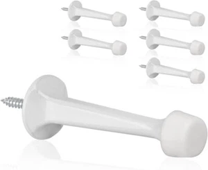 Paquete de 6 topes de puerta rígidos sólidos KOVOSCH - tapones de puerta de alta resistencia protección de pared... - Imagen 1 de 2