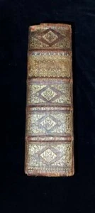 1745 Biblia Altes & Neues Testaments German Bible Johann Enax of Minden leather - Picture 1 of 20