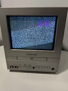 Emerson EWC09D5 9 inch CRT DVD Combo TV Retro Gaming No Remote Tested Works - Picture 1 of 7