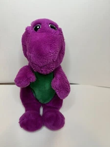 Barney 12 Zoll Plüschtier 1992 The Lyons Group Vintage Stofftier lila Dinosaurier - Bild 1 von 9
