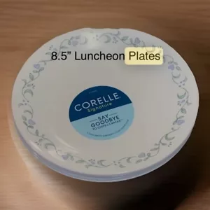 6 Corelle Country Cottage 8.5” Lunch Plates New! - Picture 1 of 2
