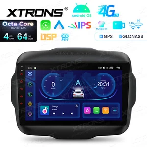 9" 4G For Jeep Renegade 2015-2020 Carplay Android 14 Car Stereo Radio GPS 4+64G - Picture 1 of 15