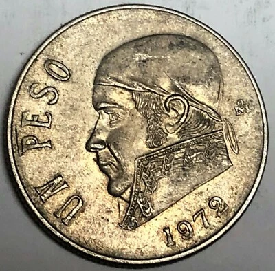 #C5222 MONEDA DE MÉXICO, UN PESO 1979 Foto 1 de 2