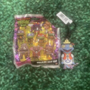 🔥TMNT TURTLES MUTANT MAYHEM 3D FOAM BAG CLIP RARE EXCLUSIVE A MONDO GECKO🔥 - Picture 1 of 2