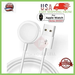 Magnetic USB Charging Cable Charger For Apple Watch iWatch Series 2/3/4/5/6/SE/7 - Picture 1 of 12