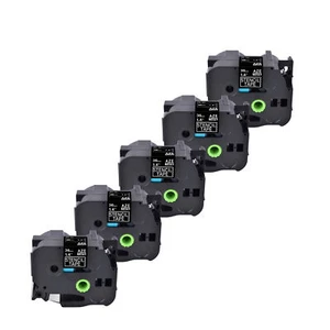 Cinta de etiqueta de plantilla 5 piezas se adapta al casete Brother P-Touch P900W STe161 STe-161 36 mm - Imagen 1 de 24
