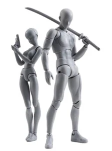 Anime Joint Kinematic Male And Female Human Models Handmade Art Dolls 15cm/6''H - Picture 1 of 24
