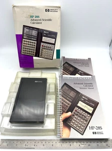 Hewlett Packard HP 28S Advanced wissenschaftlicher Taschenrechner 32K Ram Original-Zubehör-Hersteller Handbücher IN BOX - Bild 1 von 24
