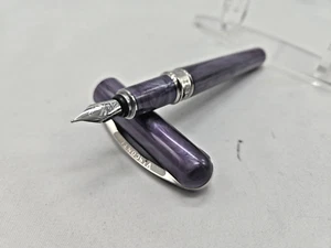 Visconti Breeze Plum Resin M Nib Fountain Pen+converter - Picture 1 of 14