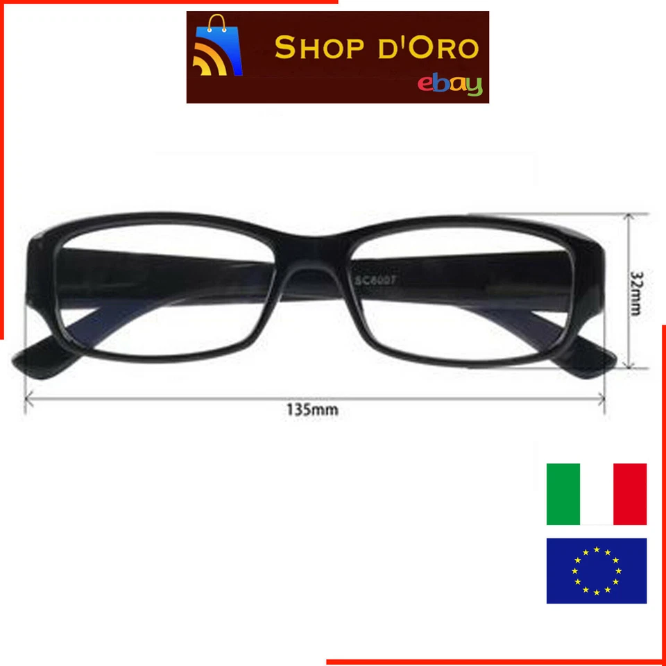 Occhiali Unisex per Radiazioni computer smartphone pc fatica occhi resistenti HQ