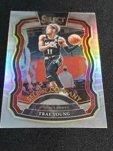 2020-21 PANINI SELECT TRAE YOUNG SILVER PRIZM SELECT COMPANY #5 HAWKS PWE - Picture 1 of 2