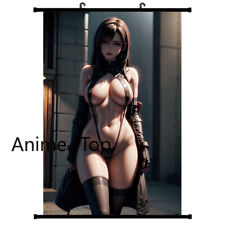 Hot! Hot! Pop Anime Game Poster Tifa Wall Scroll Poster Home Decor
