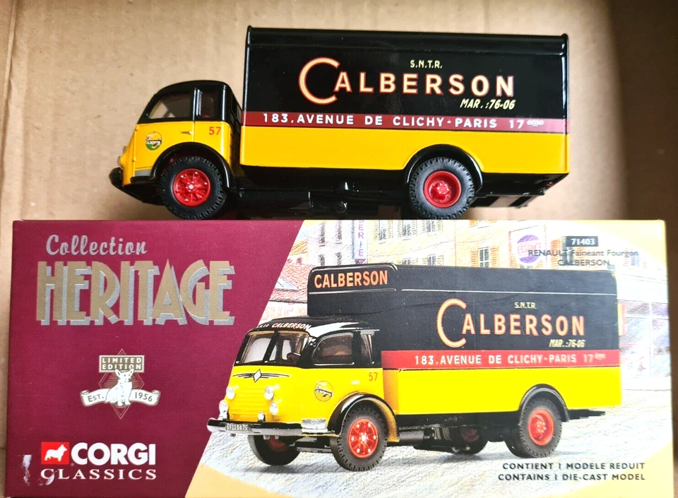 Corgi Héritage 71403- Renault Fainéant fourgon CALBERSON