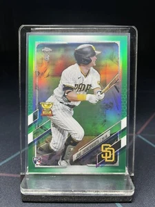 Jake Cronenworth 2021 Topps Chrome Ben Baller Edition Green #49 Rookie RC /99 - Bild 1 von 2