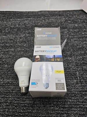 (QTY2) Feit Intellibulb A19 E26 (Medium) LED Bulb Soft White 40 Watt Equivalence - Image 1 of 4
