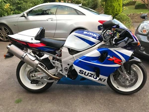 SUZUKI TL1000R POWERTECH TITANIUM OVAL RACE CANS SILENCERS EXHAUSTS NEW PAIR - Picture 1 of 1