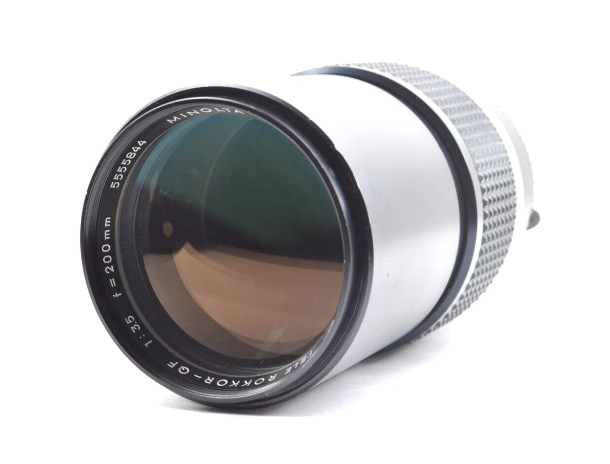 Minolta 200mm Focal f/3.5 Camera Lenses for sale | eBay