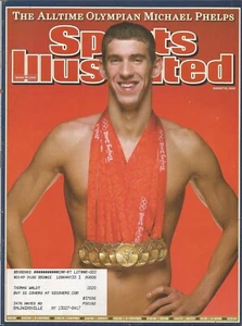 Olimpiadas deportivas ilustradas agosto 2008 Michael Phelps Usain Bolt Dara Torres - Imagen 1 de 1