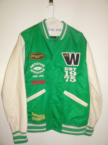 OFF WHITE Giacca Letterman Uomo Zara Varsity Taglia S