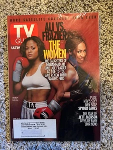 Ali vs Frazier The Women TV Guide Ultimate Satellite Magazine 2001 - Imagen 1 de 2