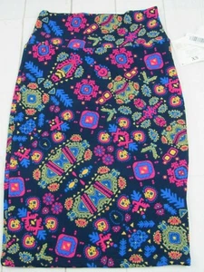 Lularoe Mujer Cassie Azul con Falda Multicolor Talla XS NUEVO CON ETIQUETAS - Imagen 1 de 3