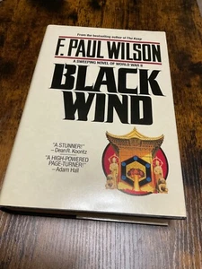 Black Wind F. Paul Wilson 1988 First Edition hardcover Tor Books REDUCED - Picture 1 of 3