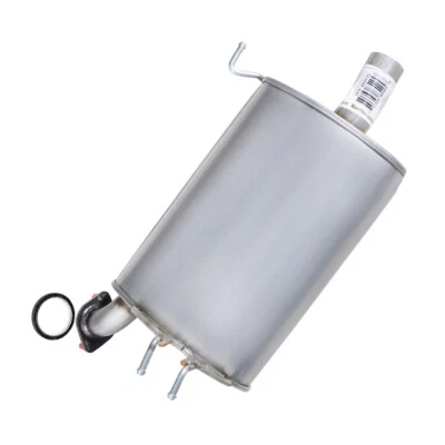 Silenciador trasero del lado del conductor de acero inoxidable para Honda Accord 2008-2012 sedán de 3,5 L Foto 1 de 4