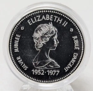 1977 Silver Jubilee 50% Silber Canadian One Dollar Commemorative Coin - Bild 1 von 2