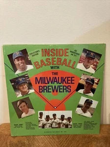 1972 Inside Baseball with the Milwaukee Brewers Vinyl Album Sealed New - Picture 1 of 5