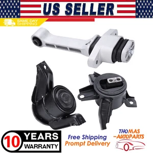 3x Engine Motor & Transmission Mounts Set For Kia Sorento 3.3L AT FWD 2016-2020 - Picture 1 of 24